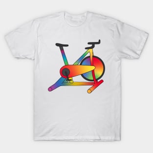 Rainbow Spin Bicycle T-Shirt